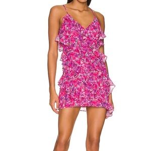 LOVERS AND FRIENDS Hazel Mini Dress in Liliana Floral